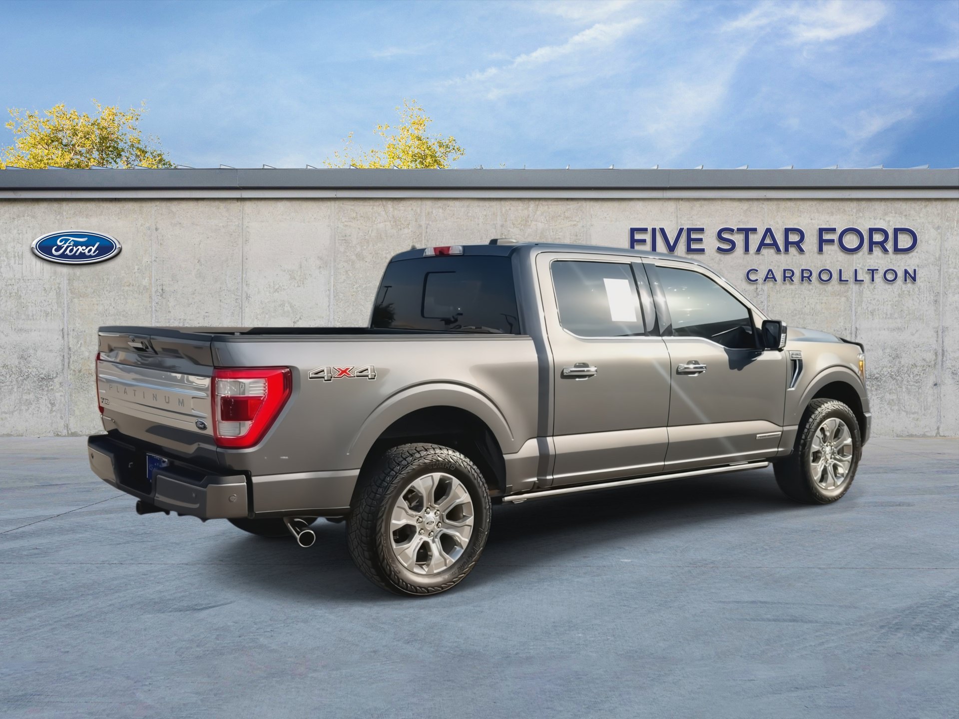 Certified 2023 Ford F150 Platinum w/ Equipment Group 701A High AWD/4WD image 8