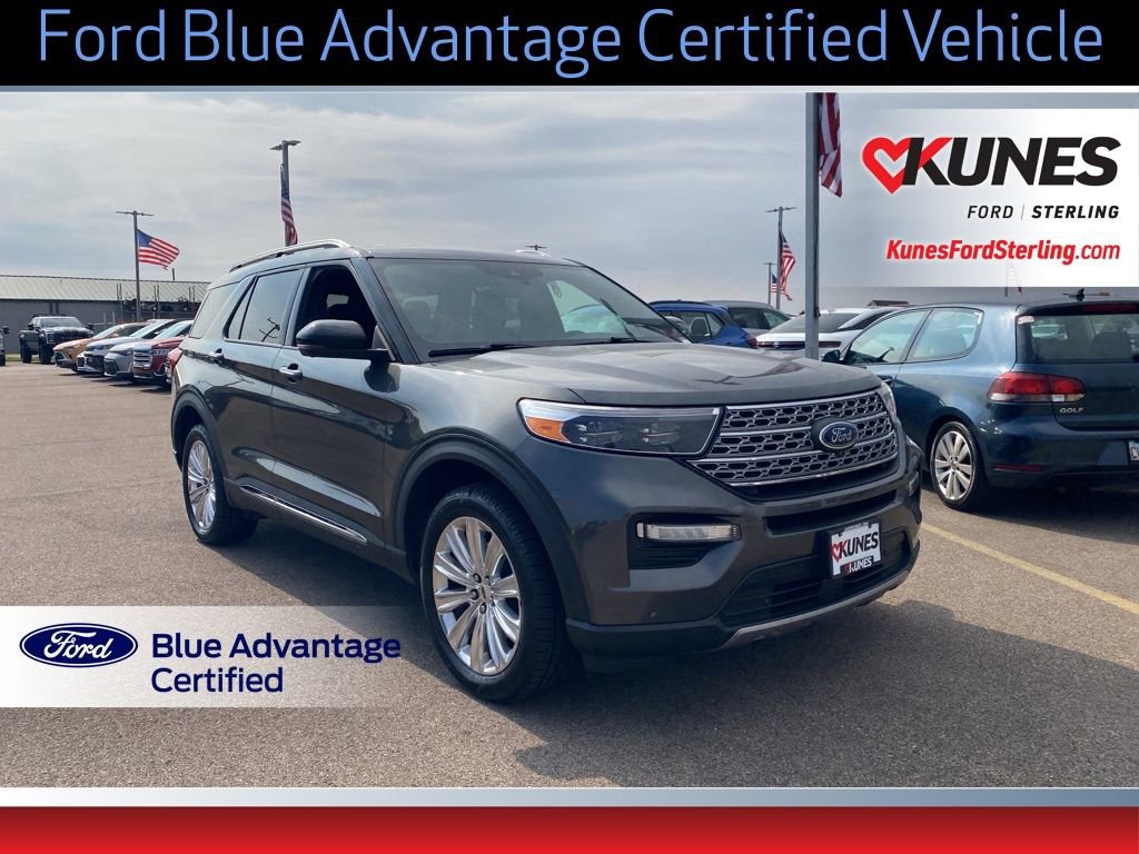 Certified 2020 Ford Explorer Limited w/ Class III Trailer Tow Package