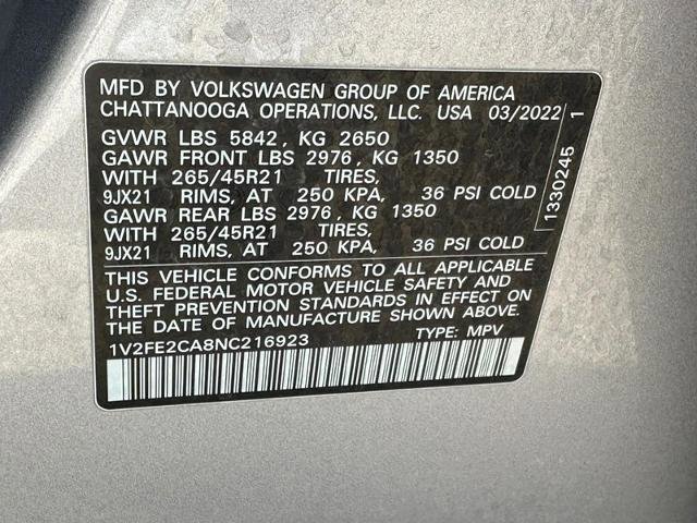 Used 2022 Volkswagen Atlas Cross Sport SEL Premium R-Line image 22