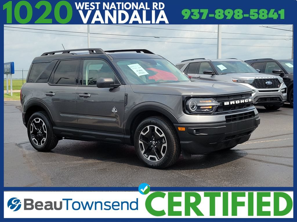 Certified 2022 Ford Bronco Sport Outer Banks w/ Tech Package