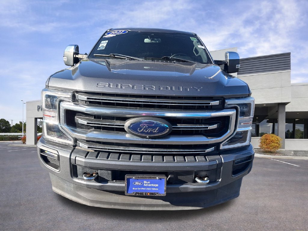 Certified 2021 Ford F250 Platinum w/ FX4 Off-Road Package AWD/4WD image 2