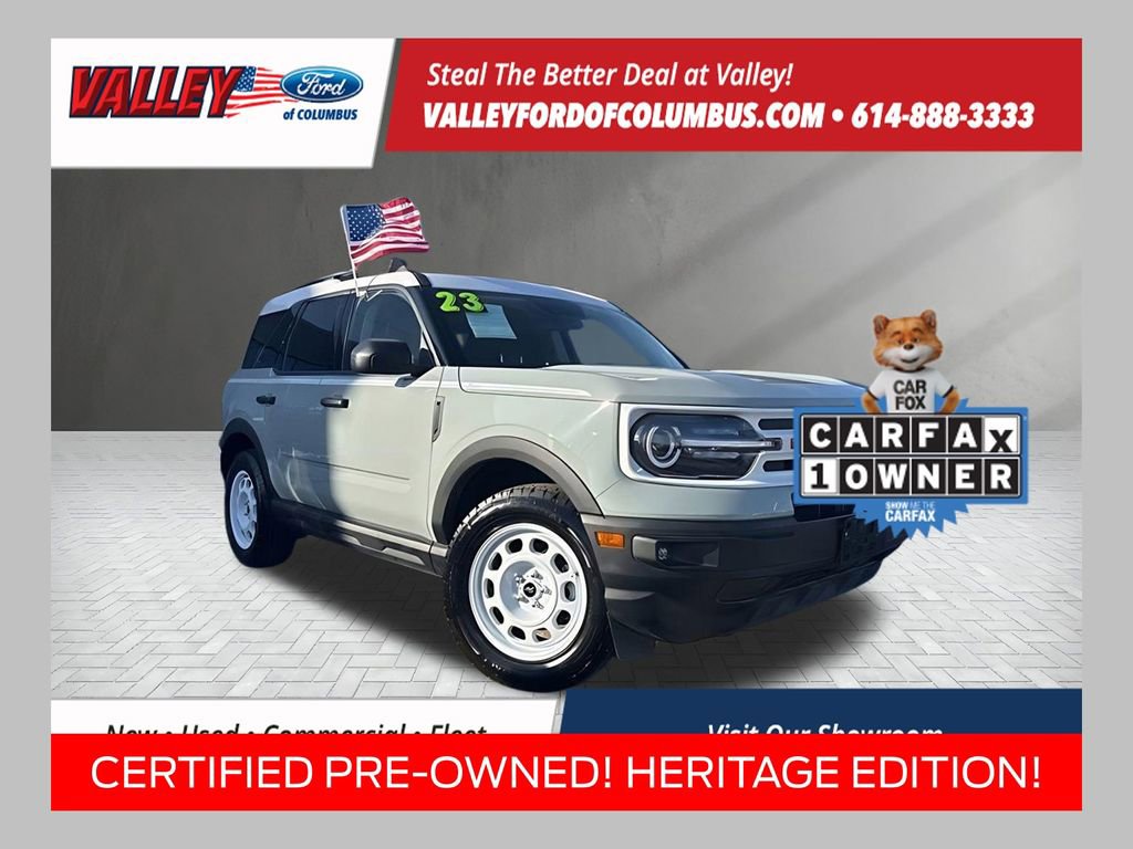 Certified 2023 Ford Bronco Sport Heritage