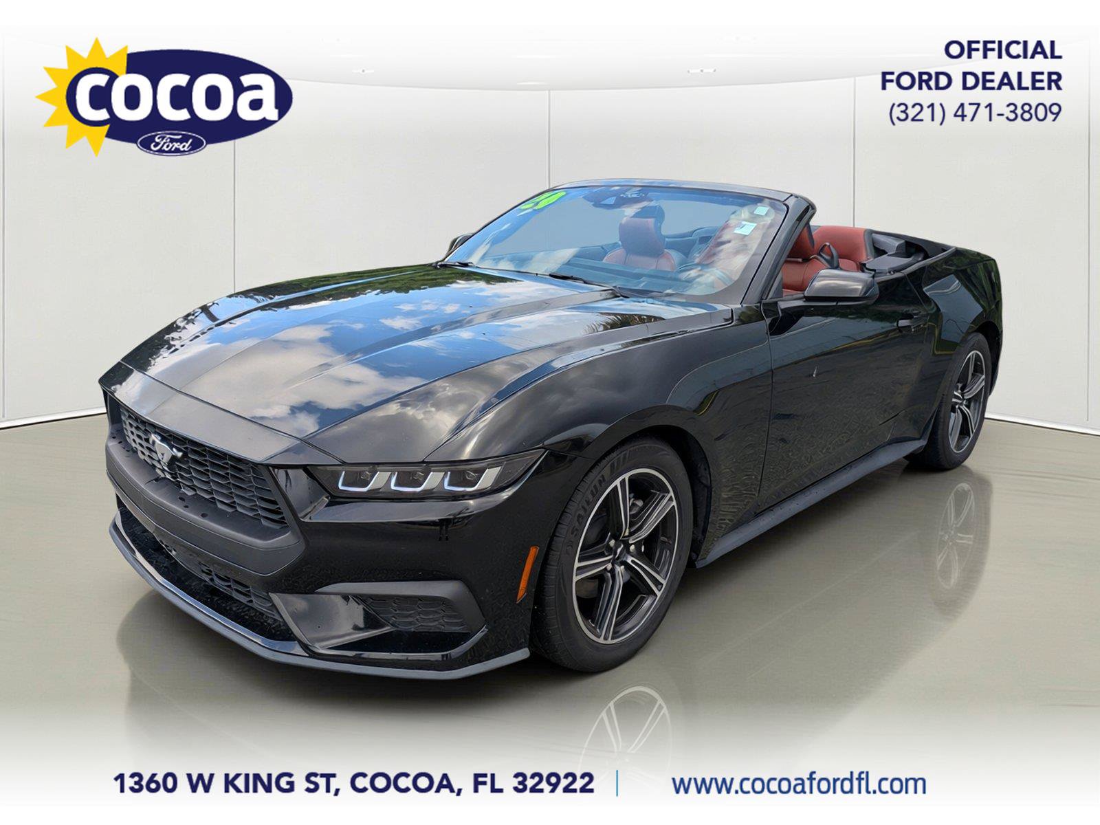 Certified 2024 Ford Mustang Premium RWD image 1