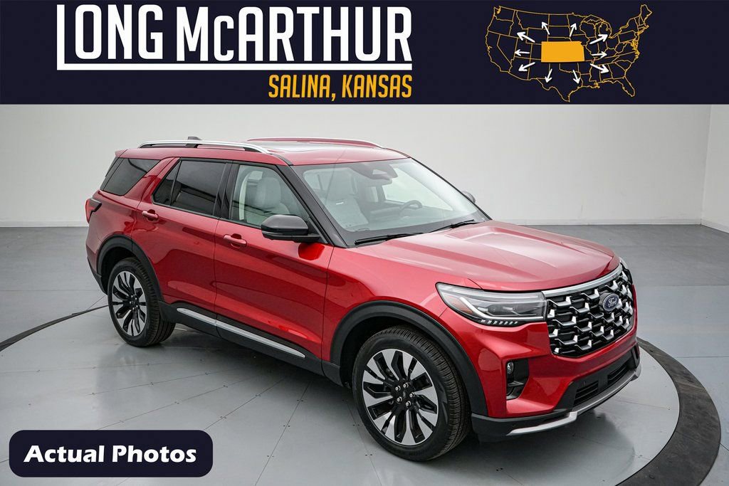 Certified 2025 Ford Explorer Platinum w/ LUX Leather Package image 7