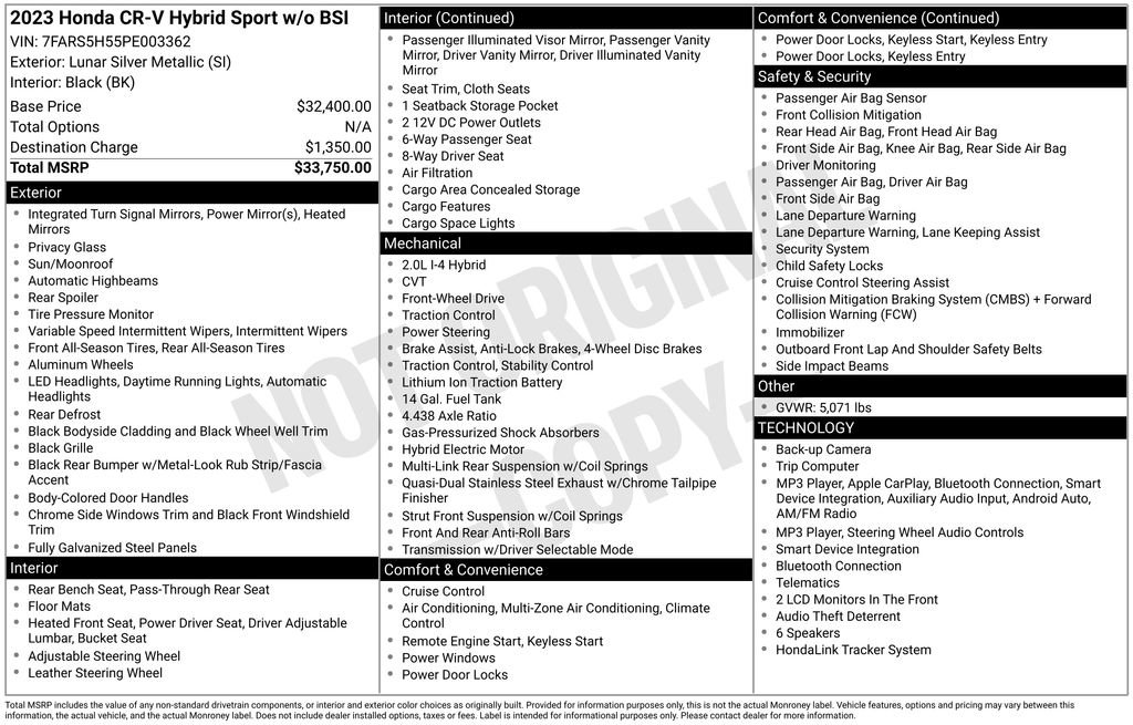 Used 2023 Honda CR-V Sport image 25