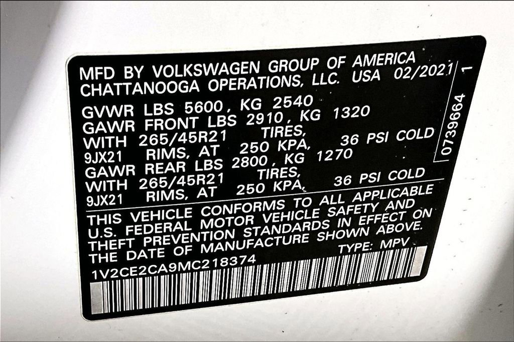 Used 2021 Volkswagen Atlas Cross Sport SEL R-Line image 26