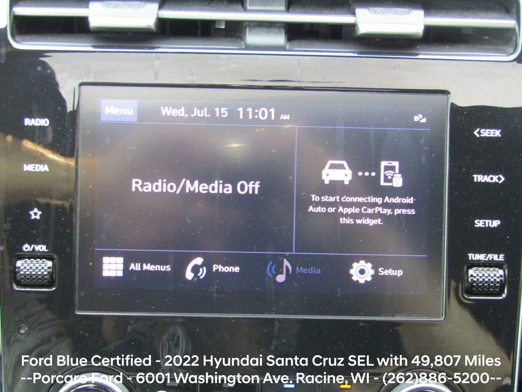 Used 2022 Hyundai Santa Cruz SEL w/ Activity Package AWD/4WD image 32