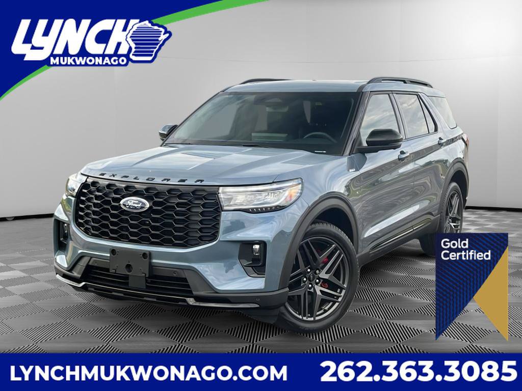 Certified 2025 Ford Explorer ST-Line w/ ST-Line Street Pack