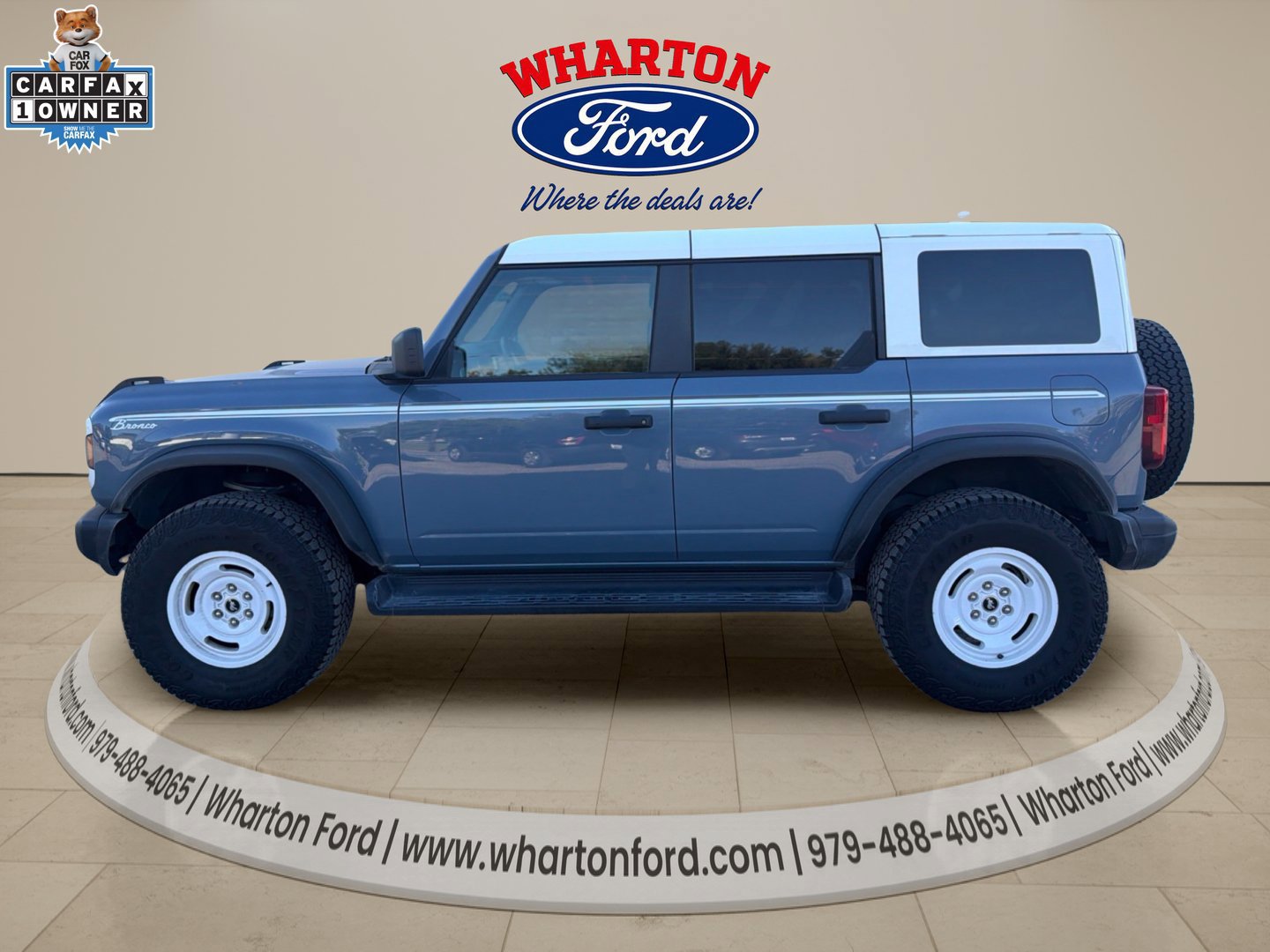 Certified 2025 Ford Bronco Heritage Edition AWD/4WD image 6