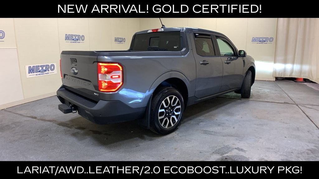 Certified 2022 Ford Maverick Lariat w/ Lariat Luxury Package AWD/4WD image 3