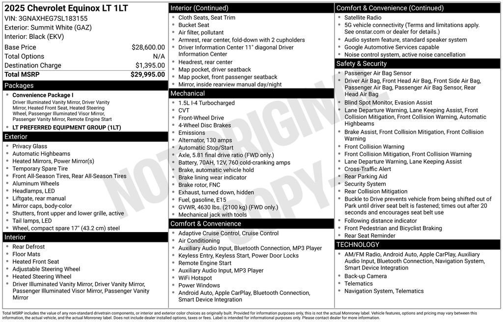 Used 2025 Chevrolet Equinox LT image 9