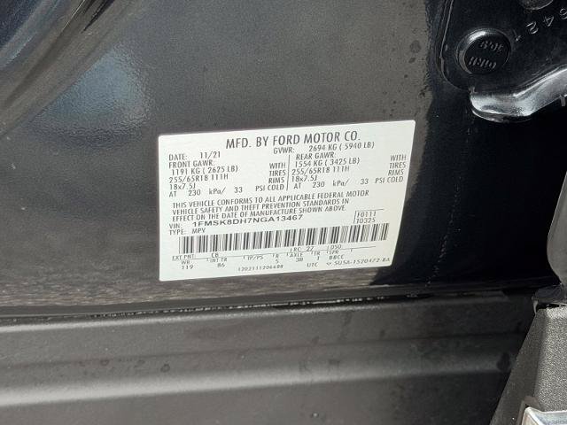 Certified 2022 Ford Explorer XLT AWD/4WD image 40