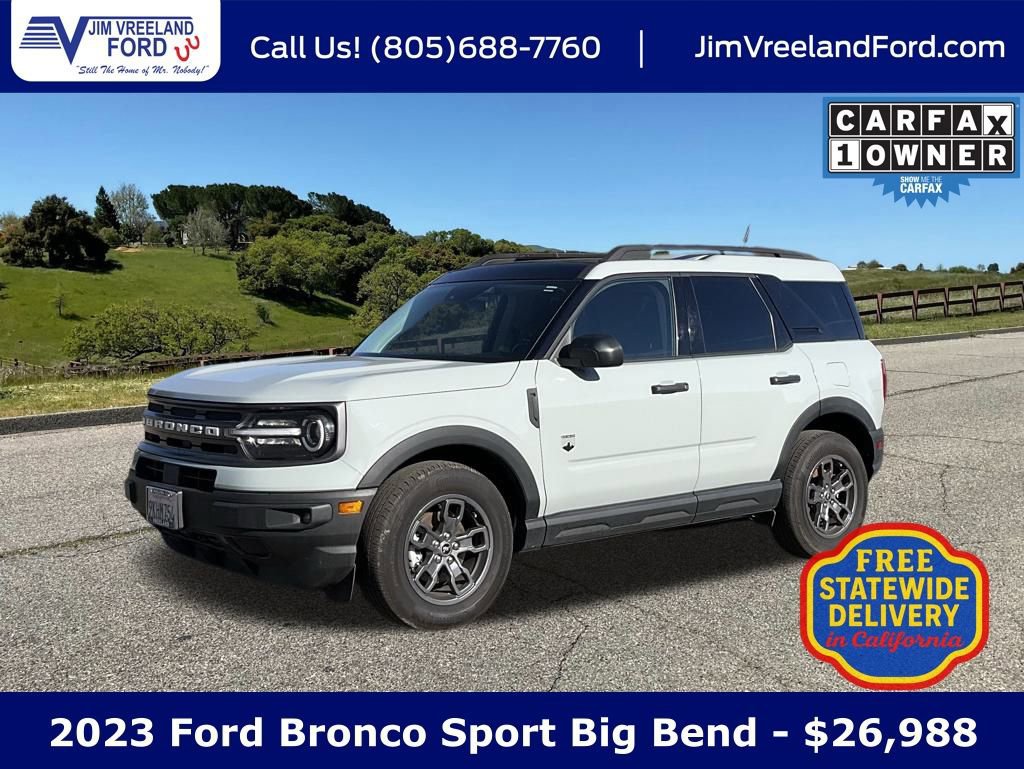 Certified 2023 Ford Bronco Sport Big Bend w/ Convenience Package
