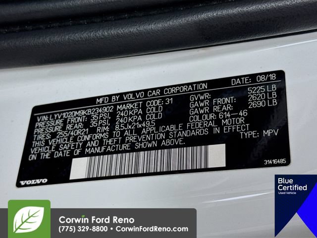 Used 2019 Volvo XC60 T5 R-Design w/ Protection Package Premier FWD image 35