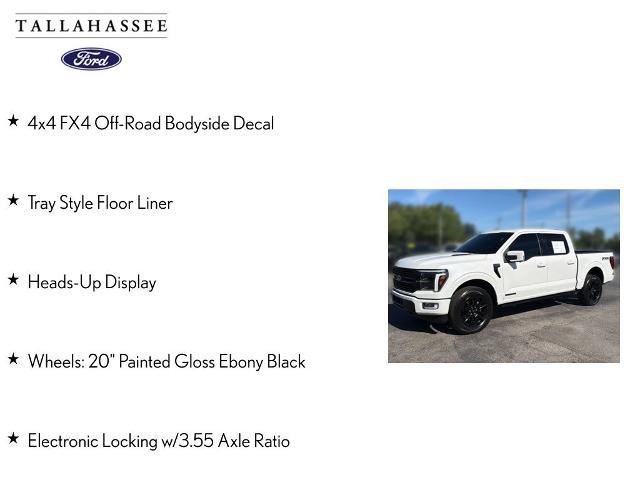 Certified 2024 Ford F150 Platinum w/ Equipment Group 702A High AWD/4WD image 22