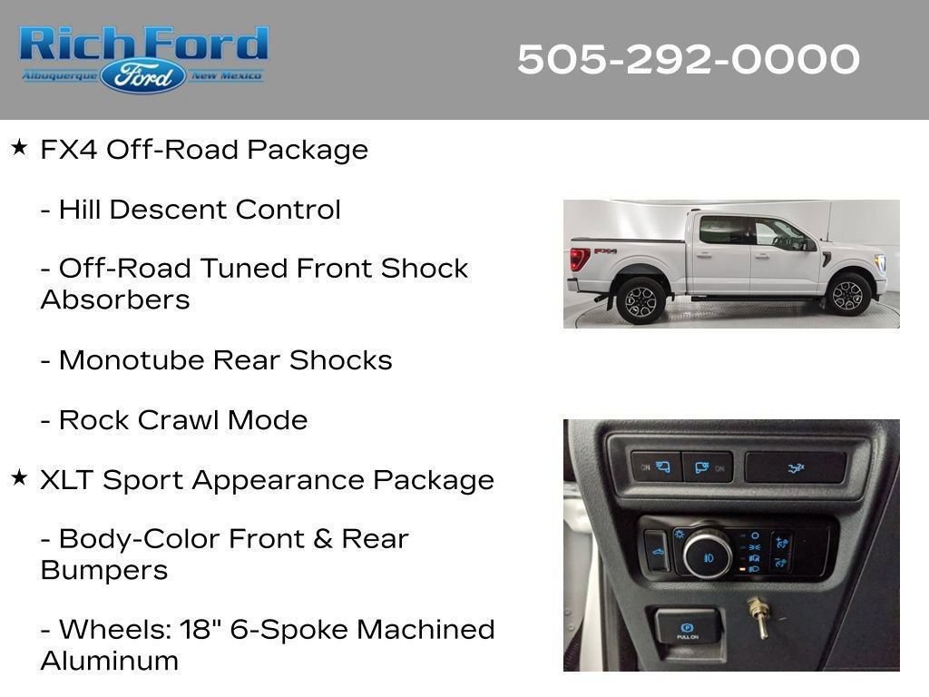 Certified 2023 Ford F150 XLT w/ Equipment Group 302A High AWD/4WD image 26