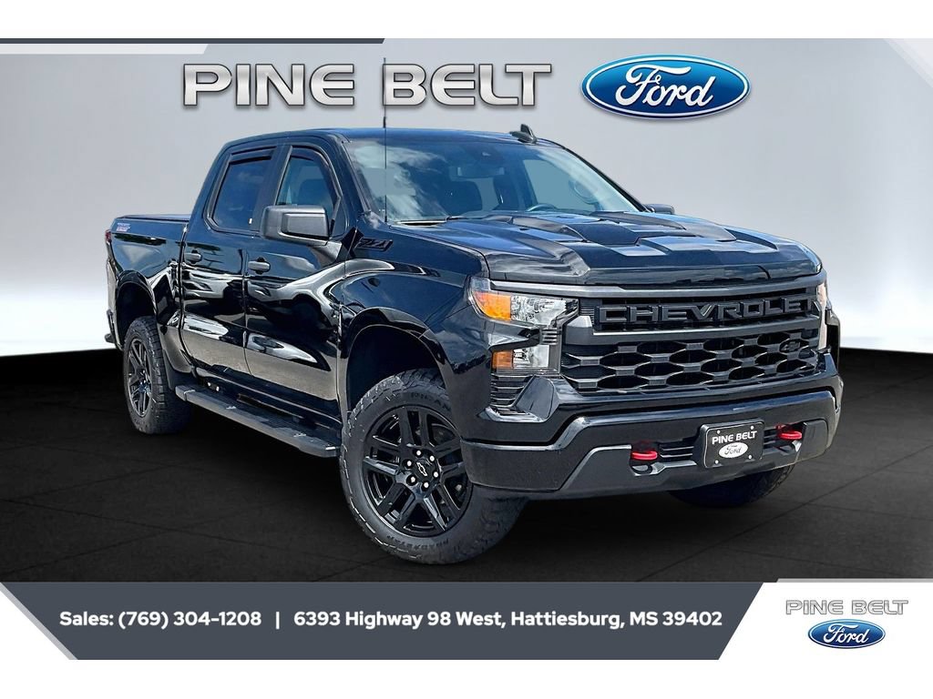 Used 2023 Chevrolet Silverado 1500 Custom Trail Boss w/ LPO, Dark Essentials Package