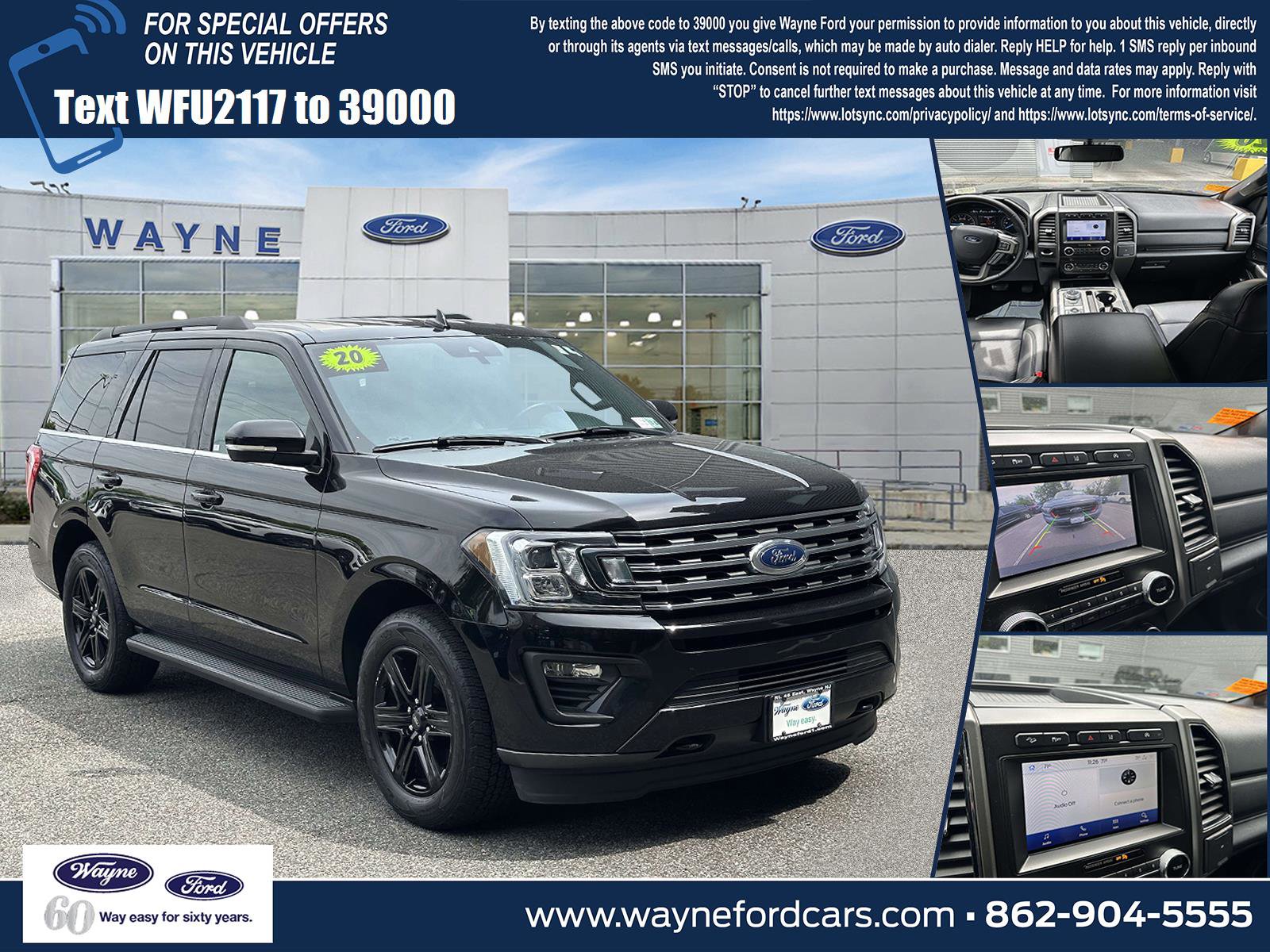Certified 2020 Ford Expedition XLT w/ Black Accent Package