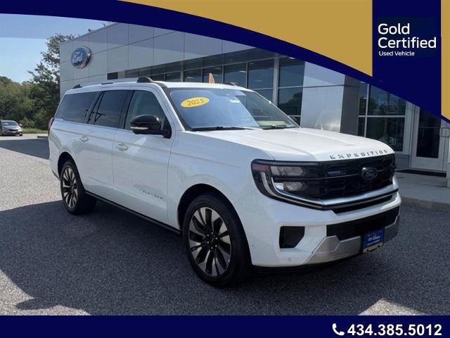 Certified 2025 Ford Expedition Max Platinum w/ Driver's Package