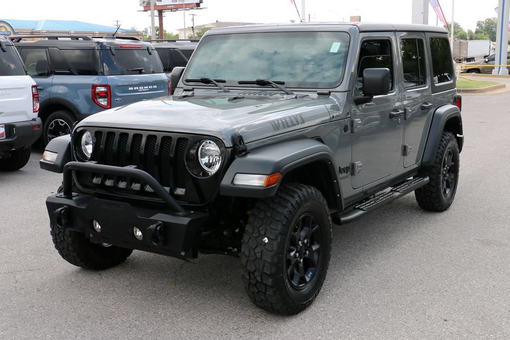 Used 2021 Jeep Wrangler Unlimited Sport AWD/4WD image 2