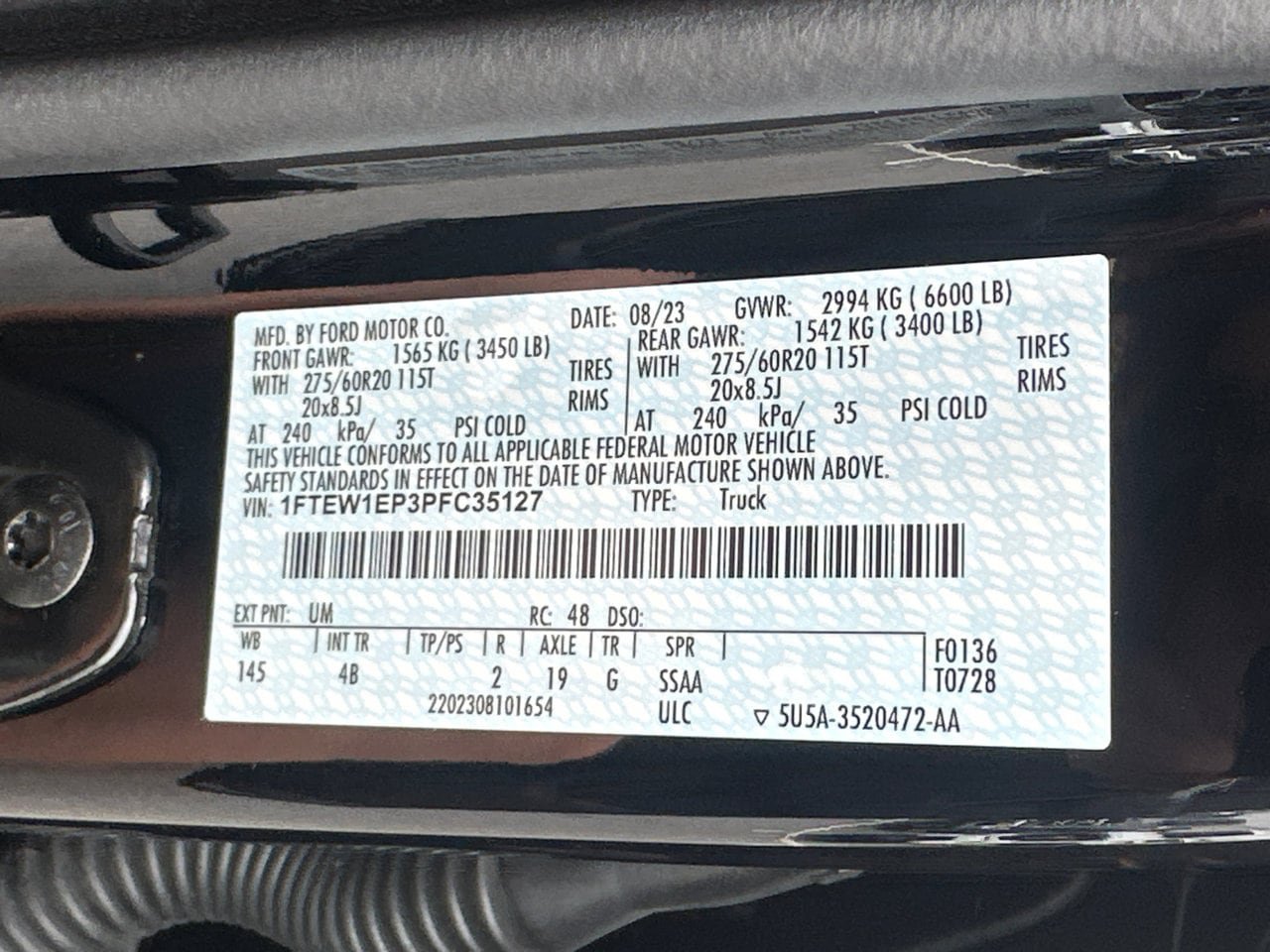 Certified 2023 Ford F150 XLT w/ Equipment Group 302A High AWD/4WD image 34