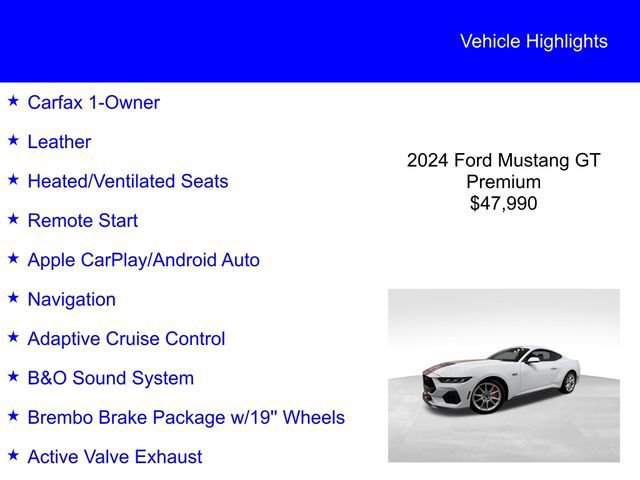 Certified 2024 Ford Mustang GT Premium image 6