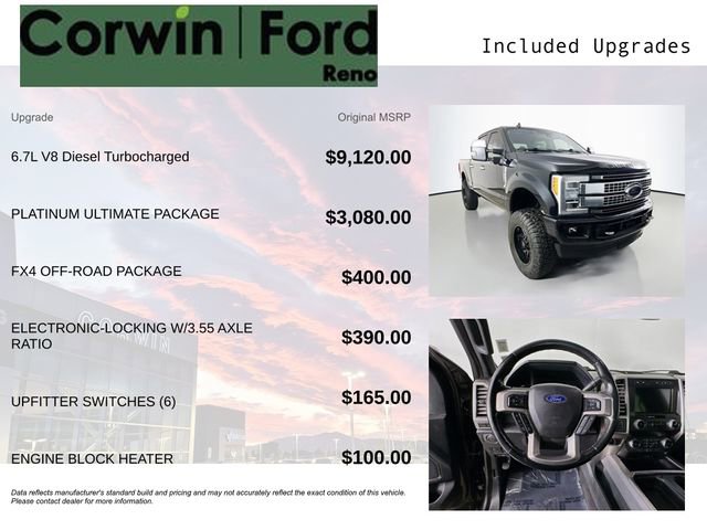 Certified 2019 Ford F250 Platinum w/ Platinum Ultimate Package AWD/4WD image 3
