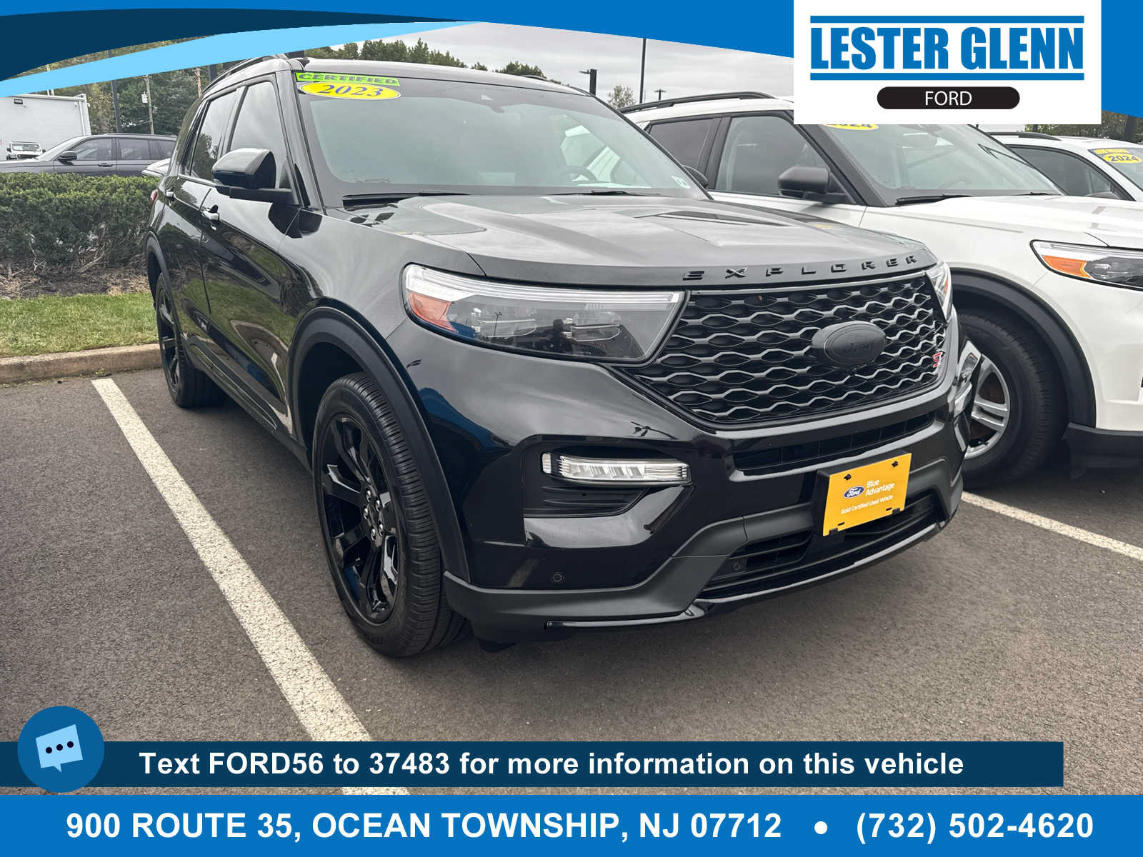Certified 2023 Ford Explorer ST w/ Equipment Group 401A AWD/4WD image 1