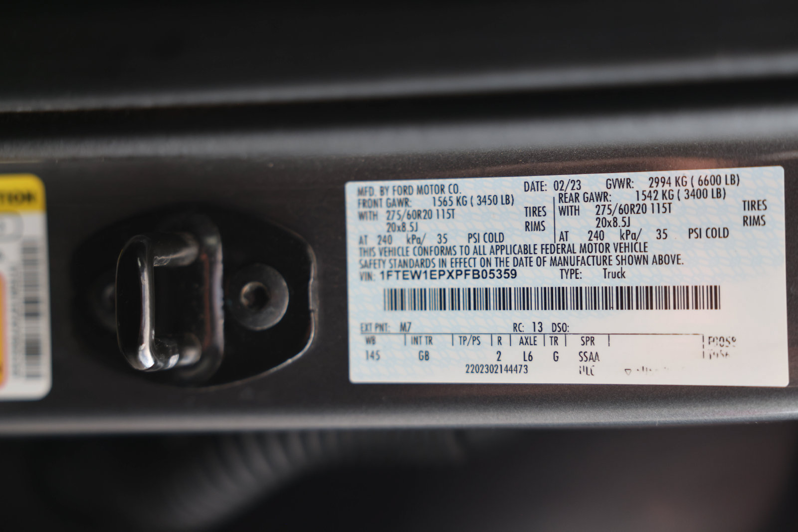 Certified 2023 Ford F150 XL w/ STX Appearance Package AWD/4WD image 37