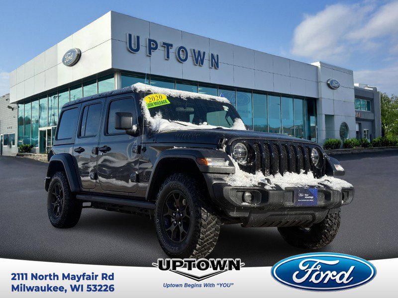 Used 2020 Jeep Wrangler Unlimited Sport image 1