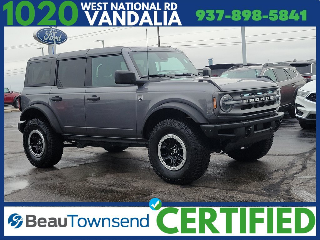 Certified 2023 Ford Bronco Big Bend w/ Sasquatch Package AWD/4WD 360° Tour