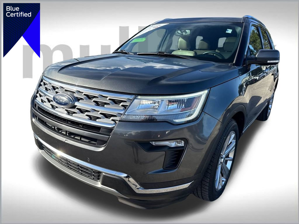 Certified 2019 Ford Explorer Limited w/ Class III Trailer Tow Package