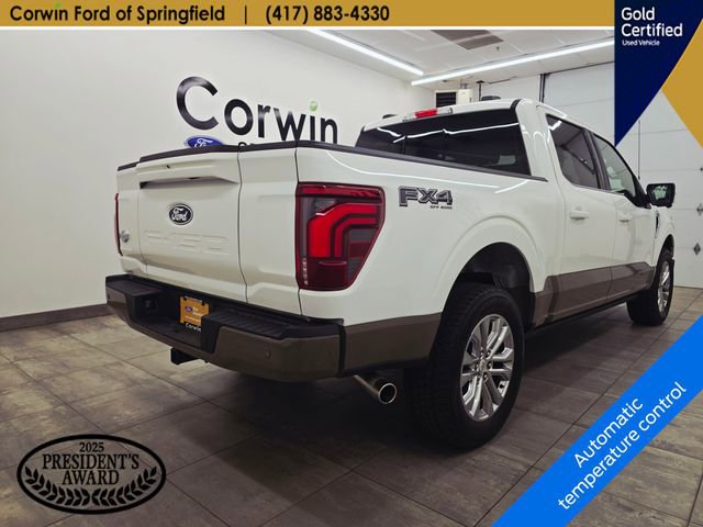 Certified 2025 Ford F150 King Ranch w/ FX4 Off-Road Package AWD/4WD image 6