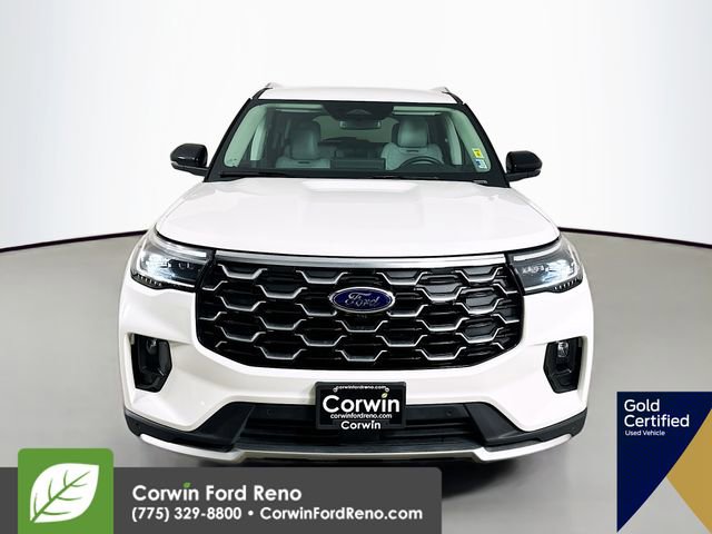 Certified 2025 Ford Explorer Platinum w/ LUX Leather Package image 2