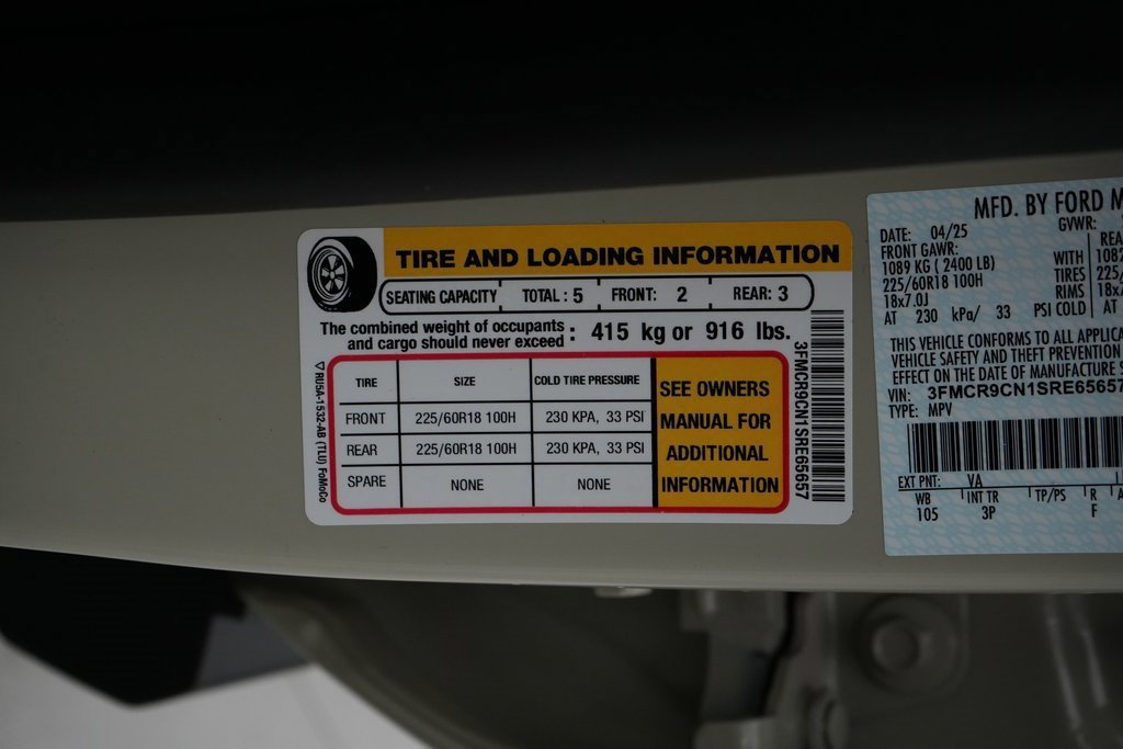 Certified 2025 Ford Bronco Sport Outer Banks w/ Outer Banks Tech Package+ image 26