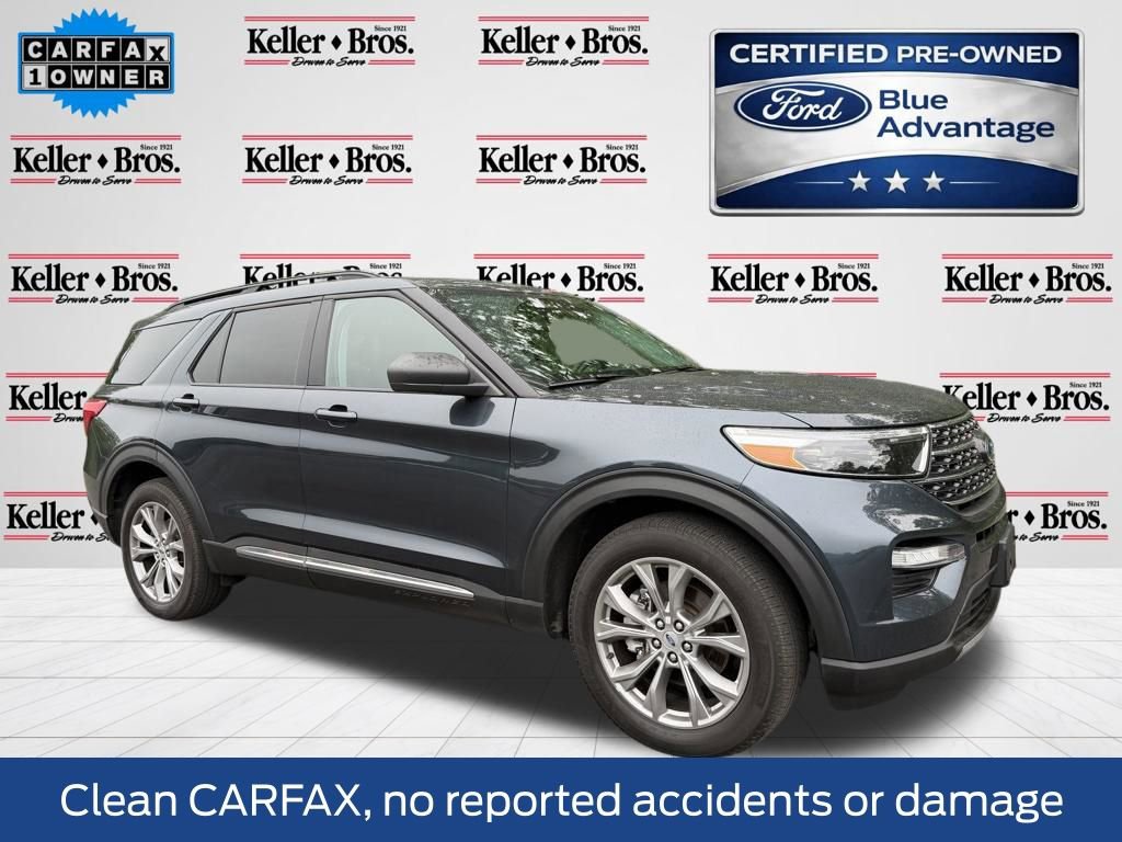 Certified 2023 Ford Explorer XLT w/ Equipment Group 202A AWD/4WD image 1