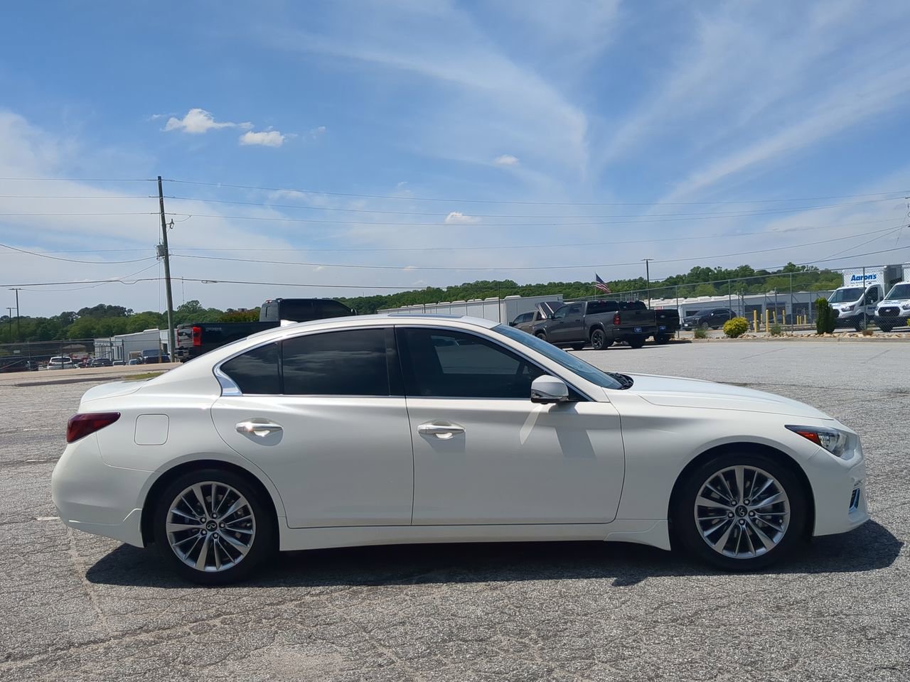 Used 2023 INFINITI Q50 Luxe w/ Cargo Package RWD image 2