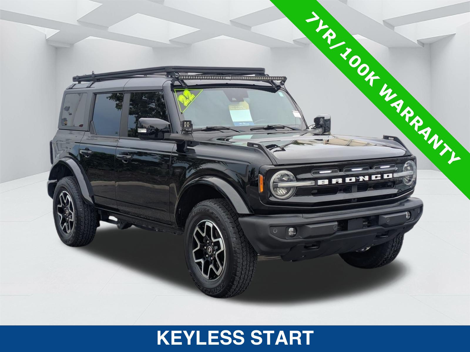 Certified 2022 Ford Bronco Outer Banks AWD/4WD video 3