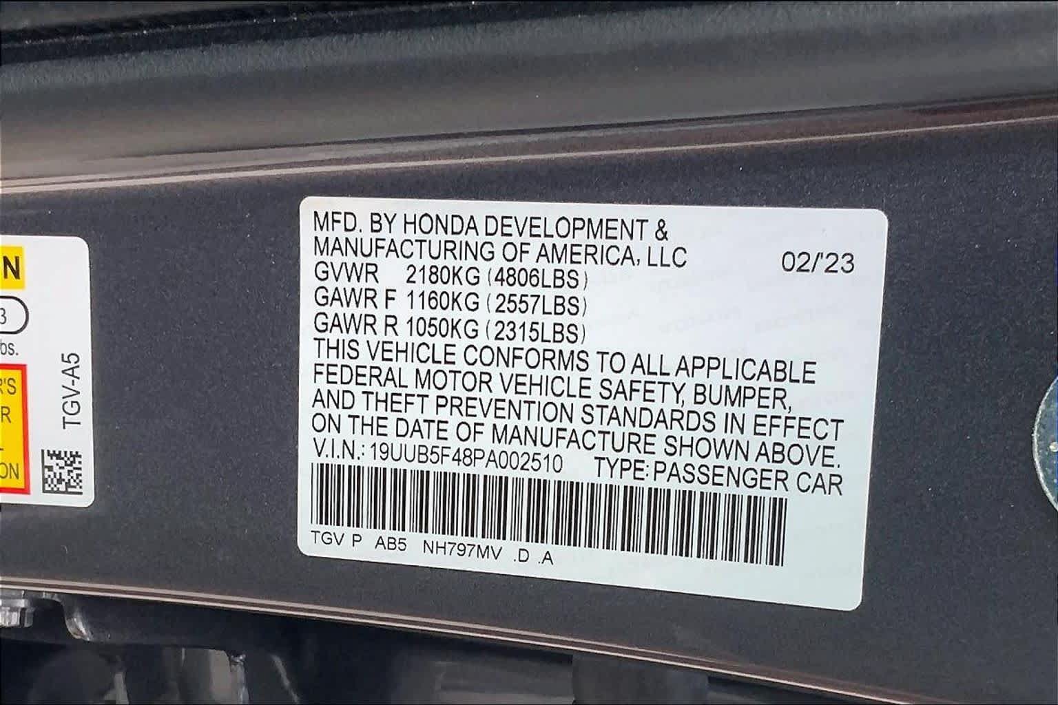 Used 2023 Acura TLX w/ Technology Package FWD image 31