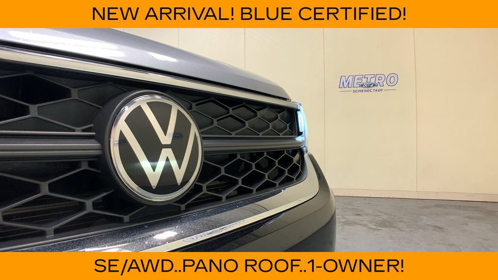 Used 2022 Volkswagen Taos SE w/ Panoramic Sunroof Package FWD image 48