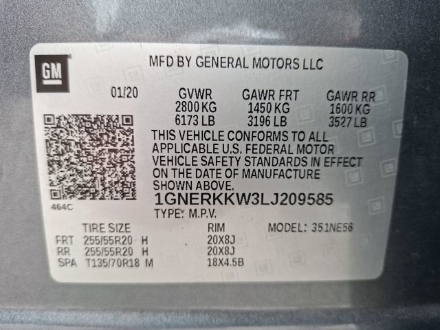 Used 2020 Chevrolet Traverse Premier FWD image 41