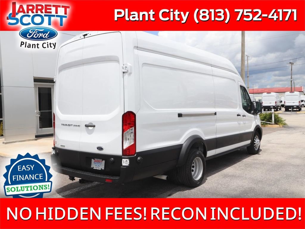 Certified 2024 Ford Transit 350 148 High Roof Extended DRW w/ Load Area Protection Package RWD image 1