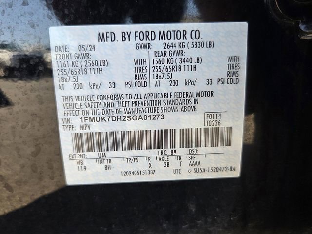 Certified 2025 Ford Explorer Active image 21