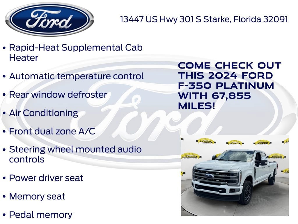 Certified 2024 Ford F350 Platinum AWD/4WD image 27