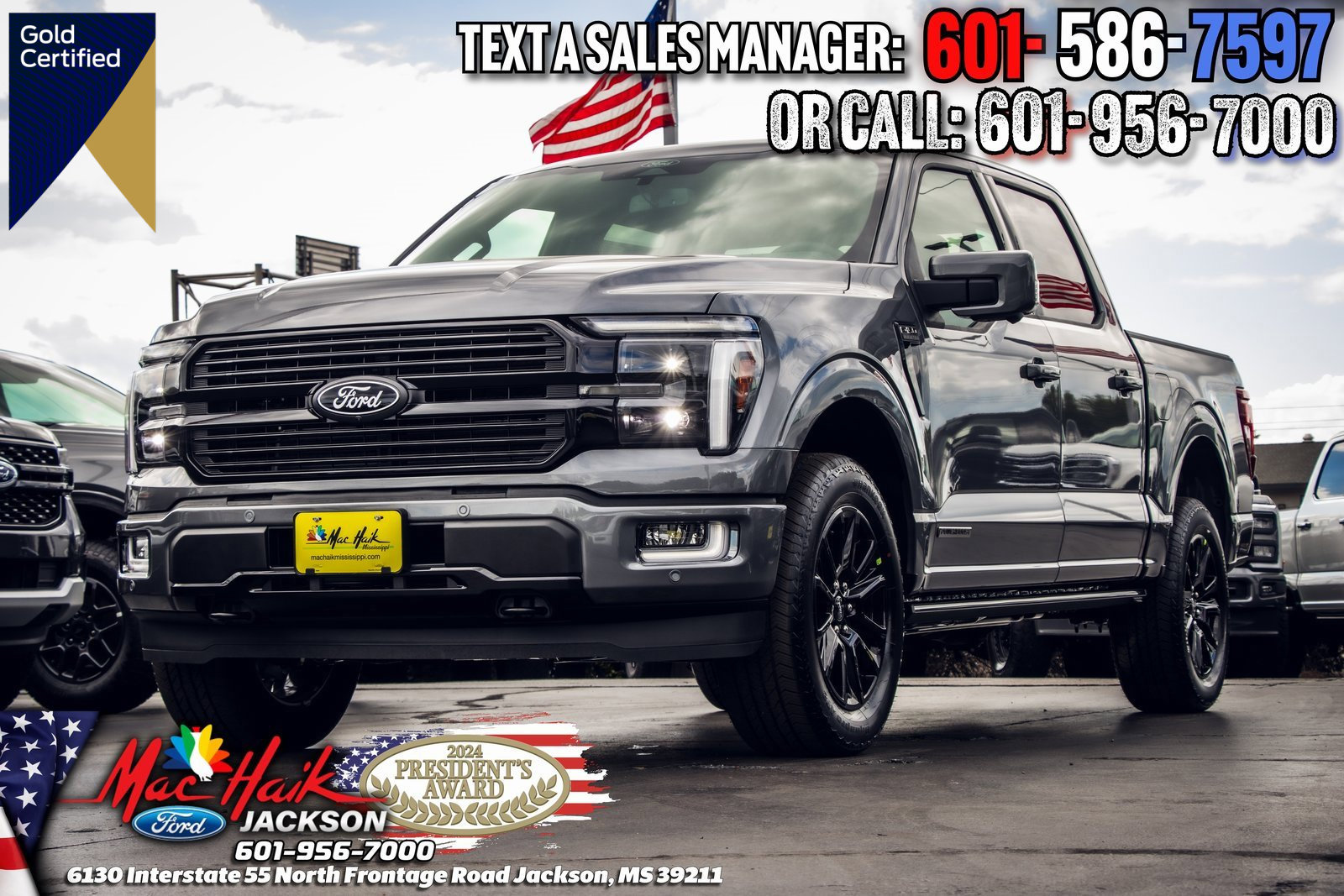 Certified 2025 Ford F150 Platinum w/ Equipment Group 703A Plus image 1