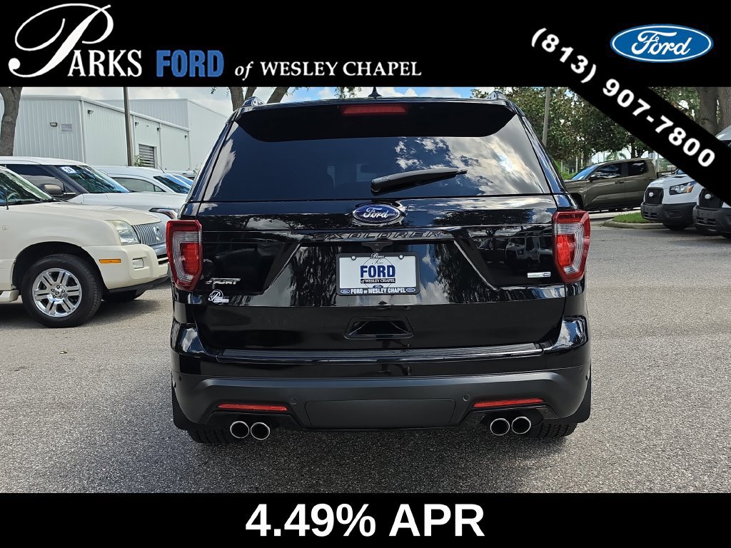 Certified 2018 Ford Explorer Sport w/ Equipment Group 401A AWD/4WD image 6