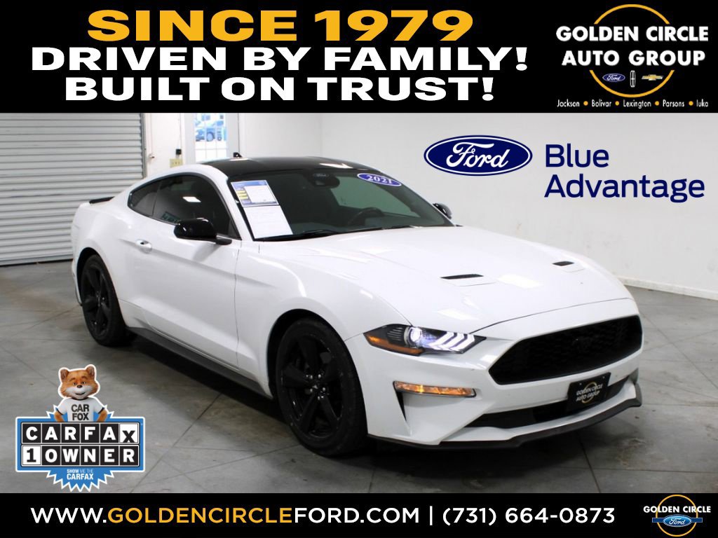 Certified 2021 Ford Mustang Coupe w/ Black Accent Package
