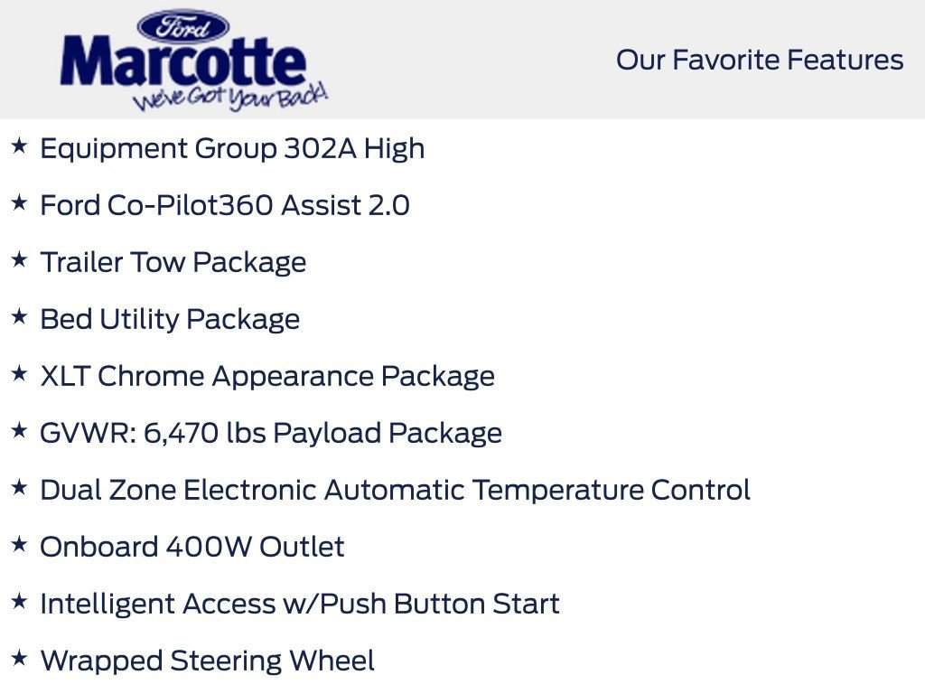 Certified 2023 Ford F150 XLT w/ Equipment Group 302A High image 42