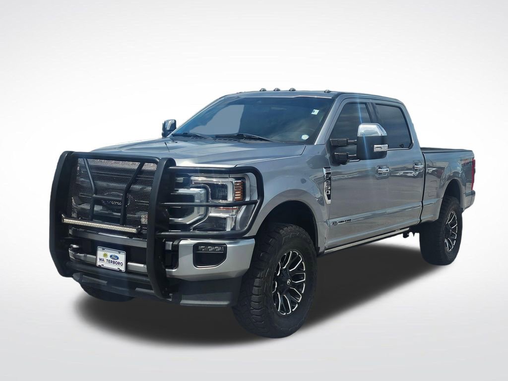Certified 2020 Ford F250 Platinum w/ FX4 Off-Road Package AWD/4WD image 2