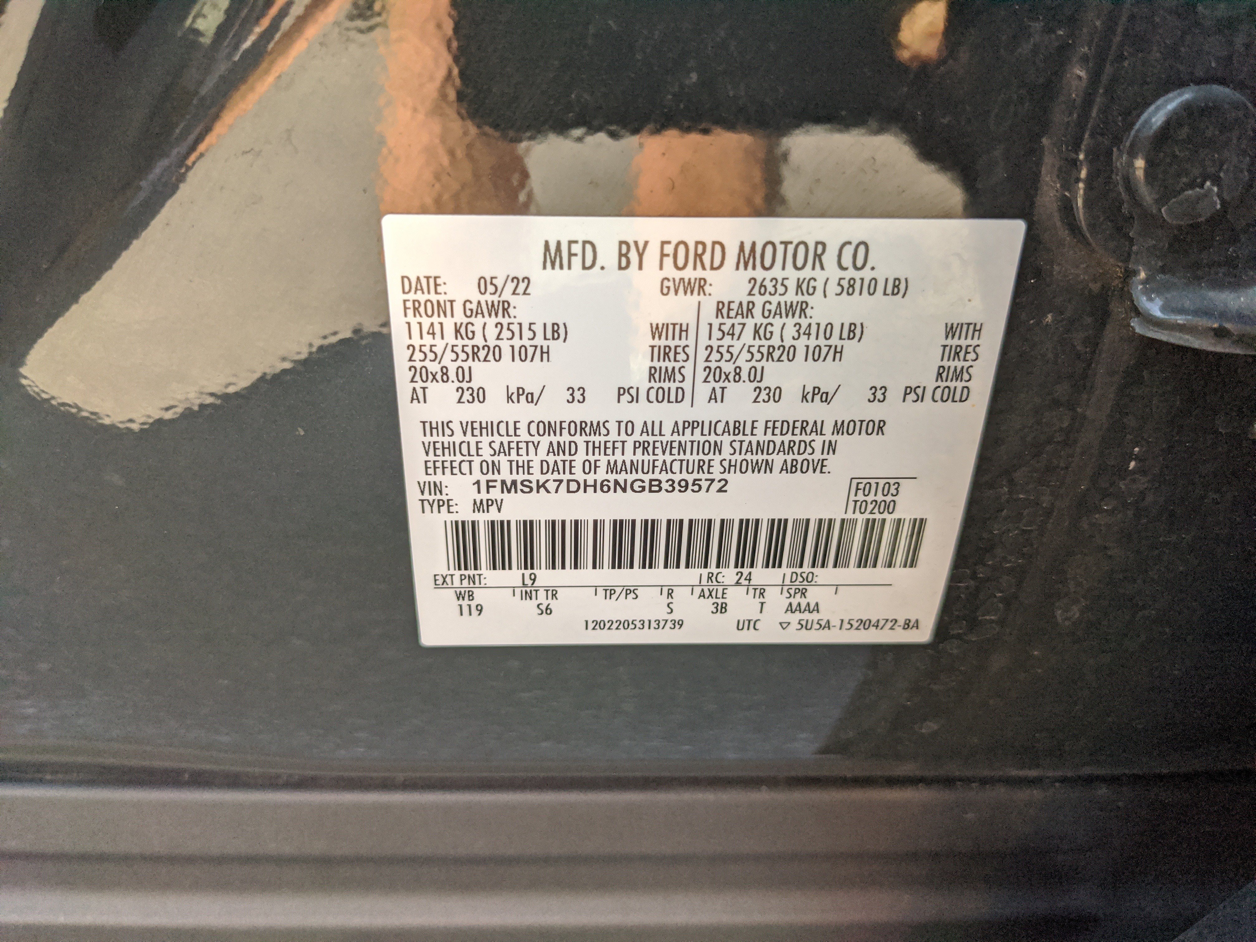 Certified 2022 Ford Explorer XLT w/ Equipment Group 202A image 40